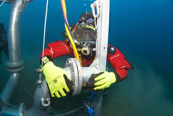 Travaux sous-marins, une sécurité très particulière