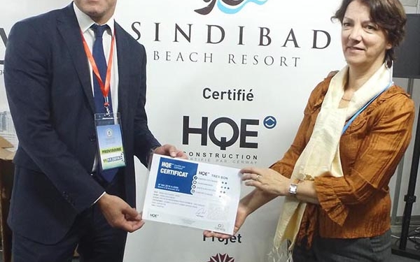 Sindibad Beach Resort certifié HQE