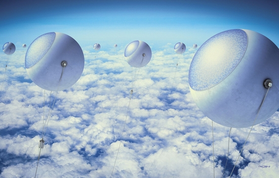 ballons à hydrogène