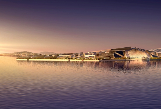 des villes flottantes