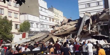effondrement d'un immeuble à casablanca