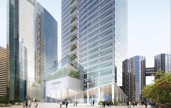 La nouvelle tour de saint de gobain