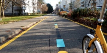 cyclable : chronovelo à Grenoble