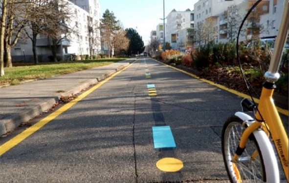 cyclable : chronovelo à Grenoble