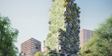 Stefano Boeri réalise la fôret verticale à utrecht