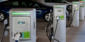 station d’électromobilité