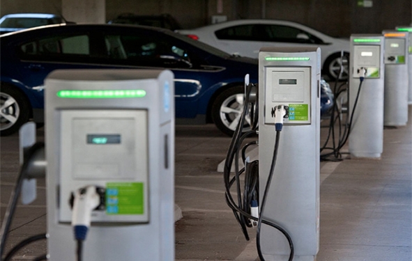 station d’électromobilité