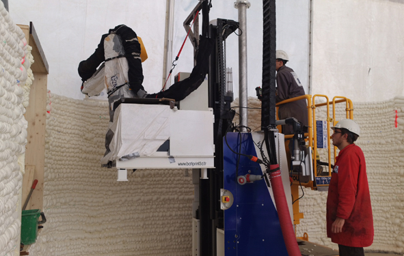 imprimante 3D pour construire une maison