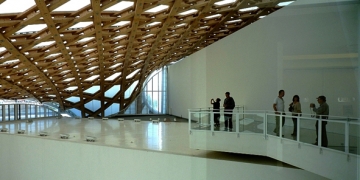 jardin poétique au centre Pompidou