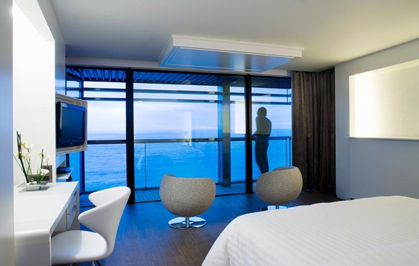 chambre hôtel flottante