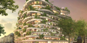 Vincent Callebaut : jardin suspendu