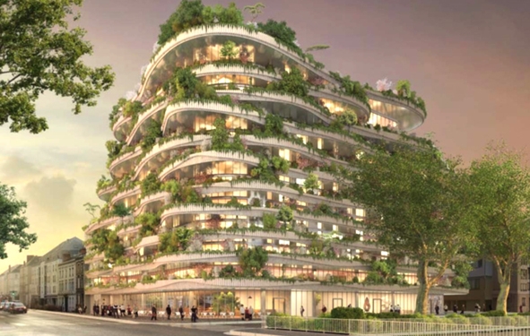 Vincent Callebaut : jardin suspendu