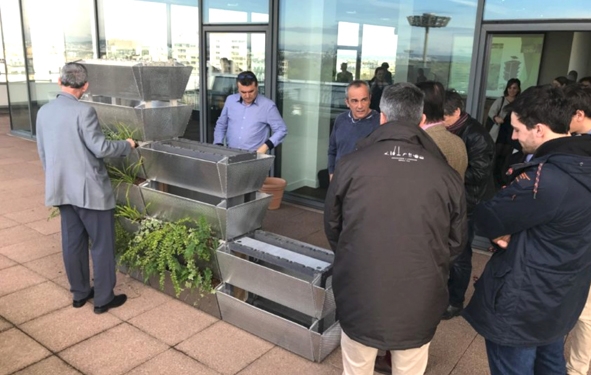 Un mur végétal anti balles