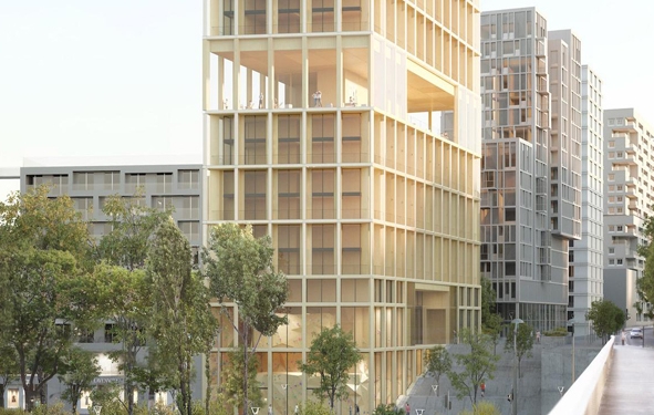 bois : construction à Paris