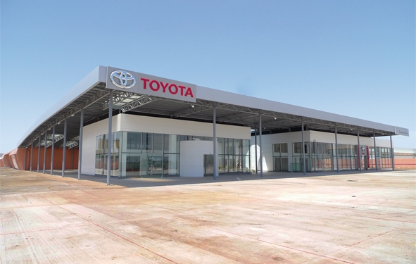 show-room Toyota Marrakech