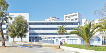 lycée Lyautey : le béton blanc au garde à vous