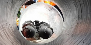 drone pour la vérification de l’état des réseaux d’assainissement