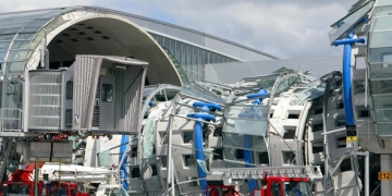 effondrement à Roissy