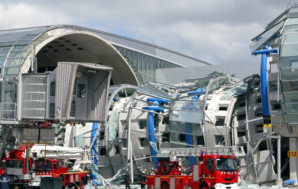 effondrement à Roissy