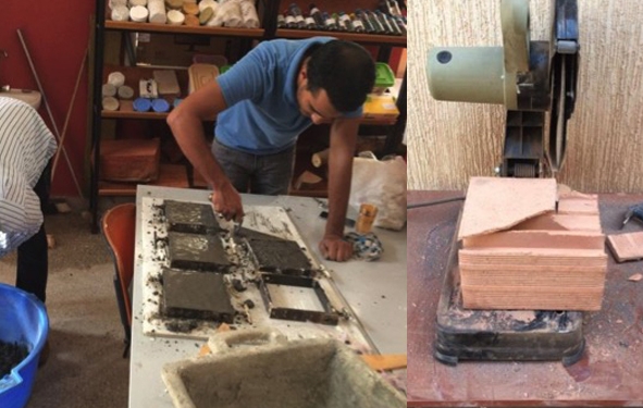 matériaux de construction locaux