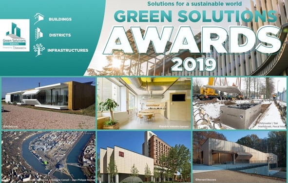 Lauréats internationaux Green Solutions Awards 2019 : 22 projets durables pour inspirer la profession