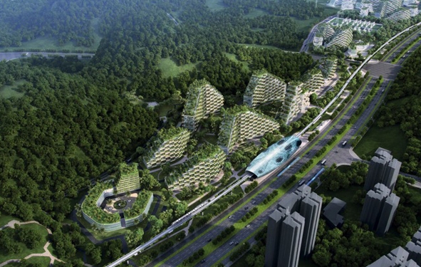Stefano Boeri construira en Chine, une ville forêt