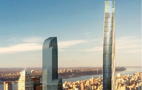 New York se dotera du gratte-ciel le plus fin du monde