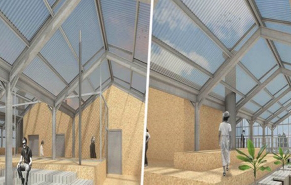 Nantes : une serre sur le toit en guise de potager et de centrale énergétique