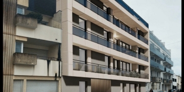 La Rose D’Almeida : un immeuble modulaire en centre-ville
