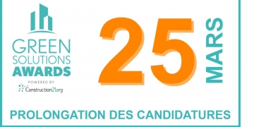 [Nouvelle date] 25 mars : 10 jours de plus pour candidater aux Green Solutions Awards