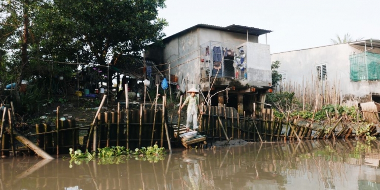 Des maisons anti-inondations au Vietnam