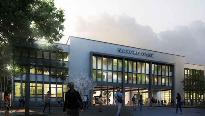 Lyon Confluence : la rénovation du Marché Gare pour renforcer sa position de lieu culturel de proximité