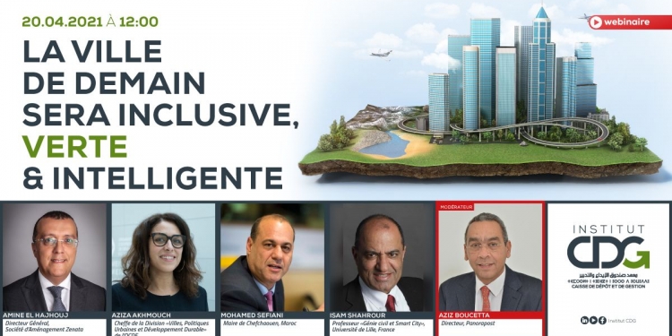 Webinaire : La ville de demain sera inclusive, verte et intelligente