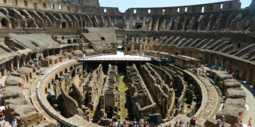 Un nouveau plancher pour le colisée de Rome
