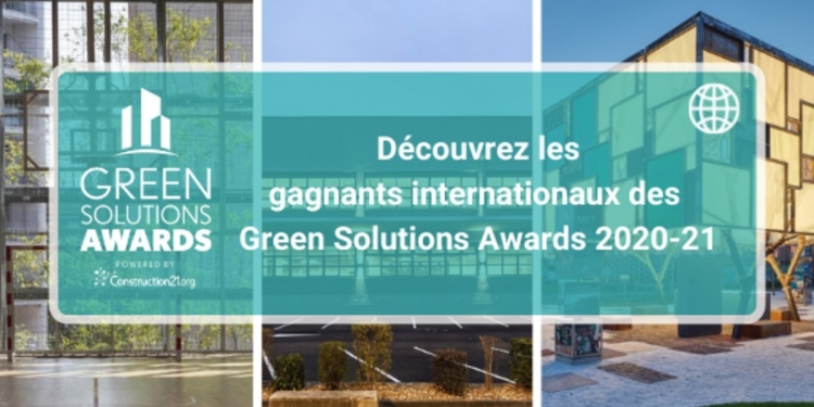 Green Solutions Awards 2020-21 : qui sont les lauréats internationaux ?