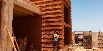 Construction terre crue au Sénégal