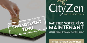 Lys Immo livre la première tranche de ses lots de terrains pour villas CityZen Bouskoura