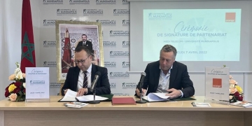 L’Université Mundiapolis signe une convention de partenariat avec Orange Maroc afin de soutenir l’entrepreneuriat