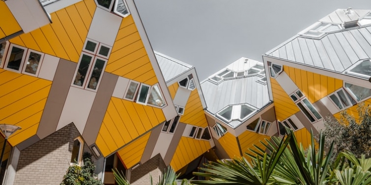 Les maisons cubes de Rotterdam