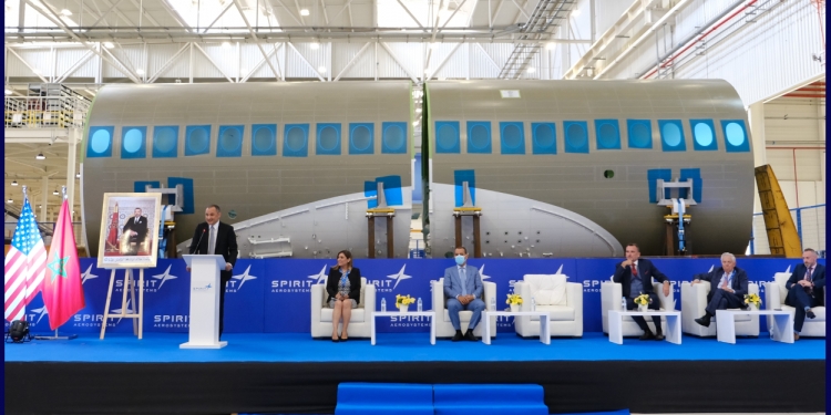 Spirit Aerosystems célèbre le lancement de la fabrication d’un nouveau programme au Maroc
