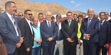 Agadir : M.Baraka visite le chantier de construction du barrage Tamri