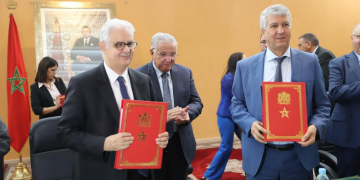 Stress hydrique: Baraka et Seddiki signent un contrat de gestion participative de la nappe de Meski-Boudnib