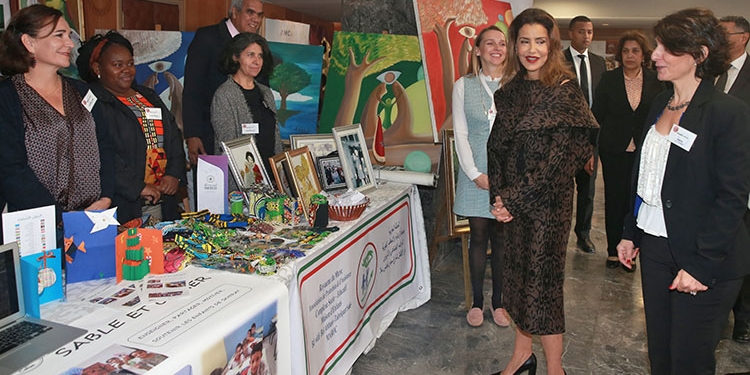SAR la Princesse Lalla Meryem préside à Rabat la cérémonie d’inauguration du Bazar international du Cercle diplomatique