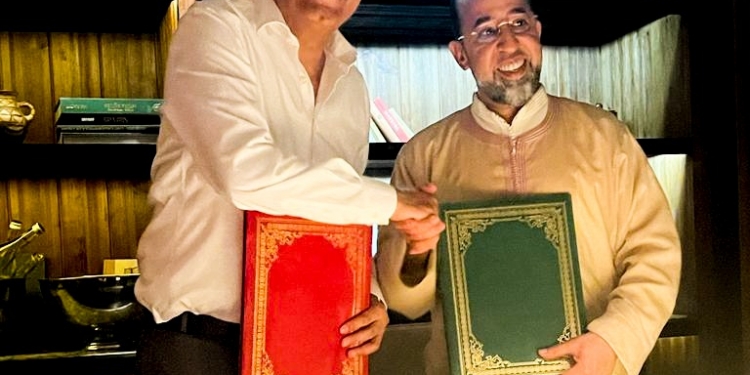 Ménara Préfa et Le Conseil Régional de l’Ordre des Architectes de la région Marrakech-Safi (CROAMS) signent une convention de partenariat.