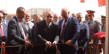 AL Barid Bank inaugure La premiere agence bancaire a Guerguerat