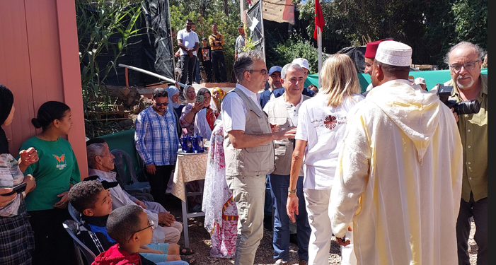Saint-Gobain inaugure son village dans la région de Marrakech le 28 juin 2024