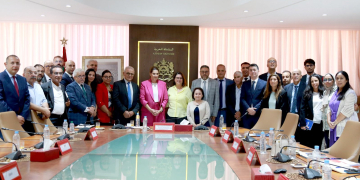 Réception du nouveau bureau du CNOA par Fatima Ezzahra El Mansouri