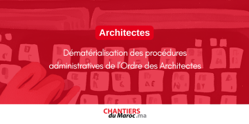 Dématérialisation des procédures administratives de l’Ordre des Architectes
