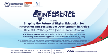 L’UM6P accueille la 16ᵉ Conférence de l’AUA
